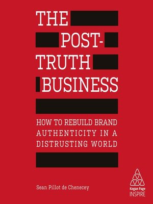 cover image of The Post-Truth Business
